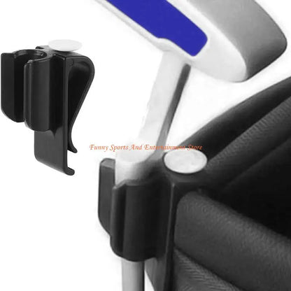 C4DE 14Pcs Golf Club Bag Clips On Putter Clamp Holder Black Putting Clip