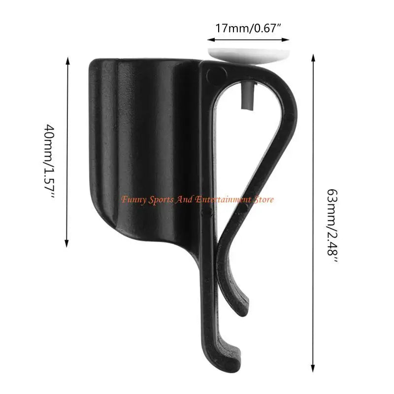 C4DE 14Pcs Golf Club Bag Clips On Putter Clamp Holder Black Putting Clip