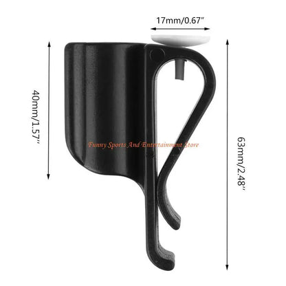 C4DE 14Pcs Golf Club Bag Clips On Putter Clamp Holder Black Putting Clip